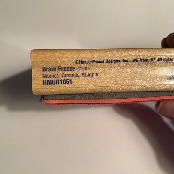 House Mouse Stamp Stamp Monica Brain Freeze HMUR1051 UNUSED - Picture 5 of 7